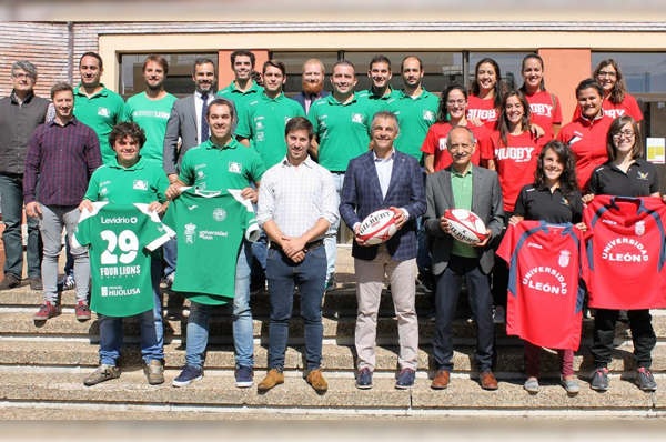 2016. Firma del acuerdo con la Universidad de León